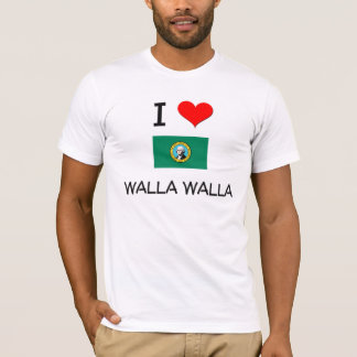 T-shirt J'aime Walla Walla Washington