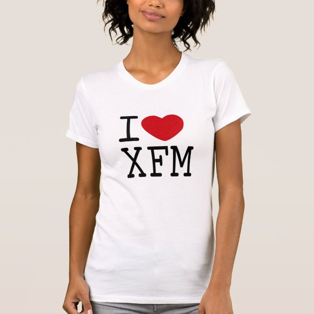 T-shirt J'aime XFM (Devant)