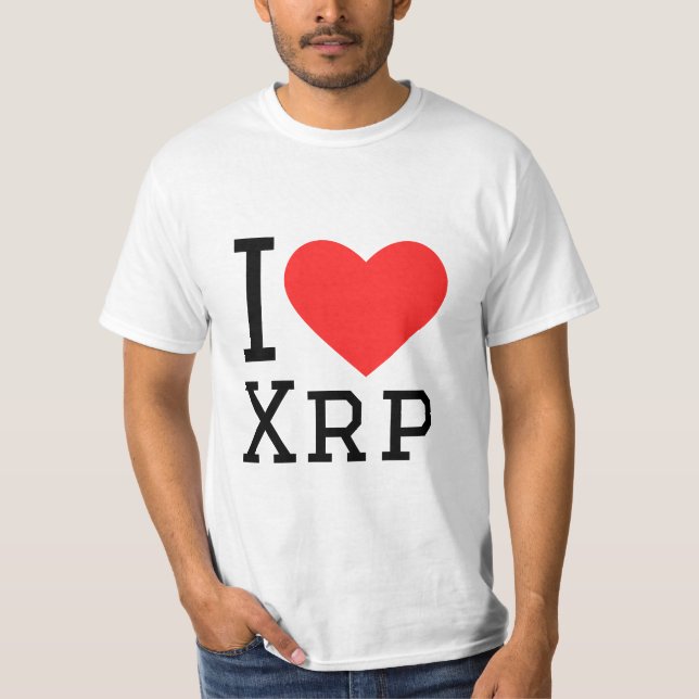 T-shirt J'aime Xrp (Devant)