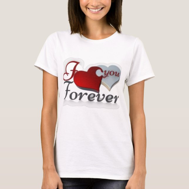 T-shirt J'aime You. (Devant)