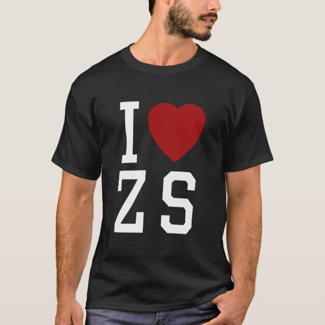 T-shirt J'Aime Zack Snyder Essentiel (Devant)
