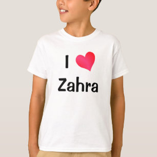 T-shirt J'aime Zahra