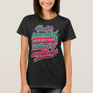 T-shirt J'Aimerais Être Plein De Fromage Au Lieu D'Émotion