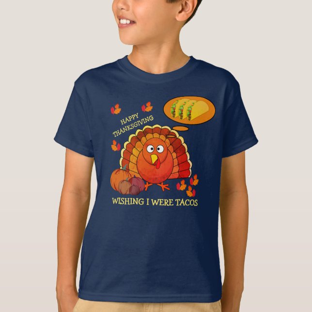 T-shirt J'Aimerais Être Tacos Turquie MERCI Unisex (Devant)