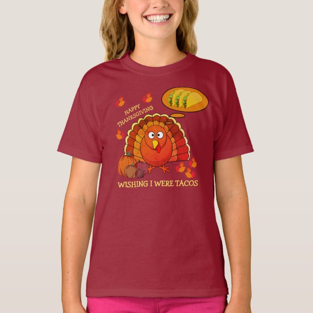 T-shirt J'Aimerais Être Tacos Turquie MERCI Unisex T- (Devant)