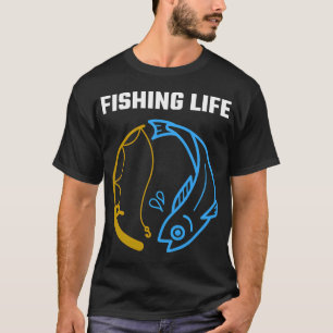 T-shirt J'aimerais mieux pêcher