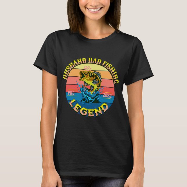 T-shirt J'aimerais mieux pêcher (Devant)