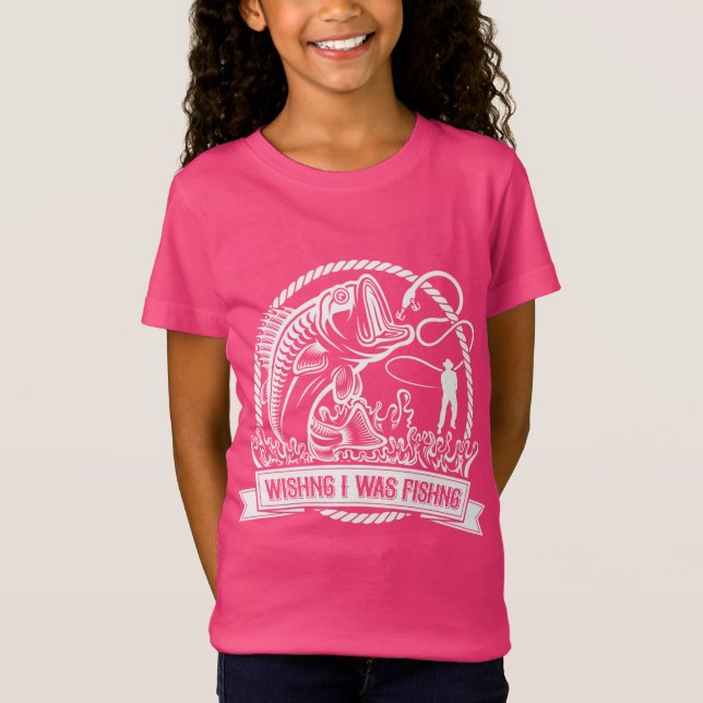 T-Shirt J'Aimerais Pêcher (Devant)