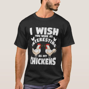 T-shirt J'Aimerais Que Vous Soyez Aussi Intéressant Que Mo