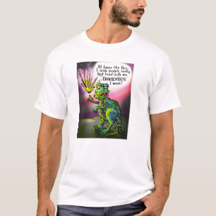T-shirt J'aimerais que vous soyez ici, créationnistes !
