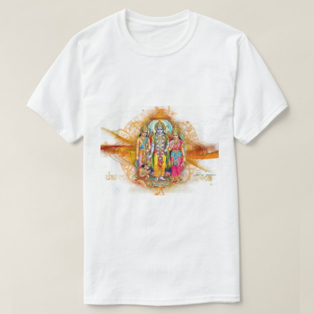 T-shirt Jaishreeram09 (Design devant)