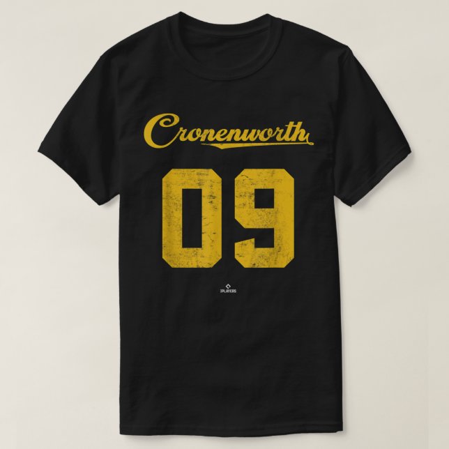T-shirt Jake Cronenworth 09 Jake Cronenworth San Diego MLB (Design devant)