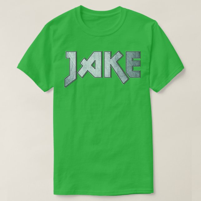 T-shirt Jake en métal lourd (Design devant)