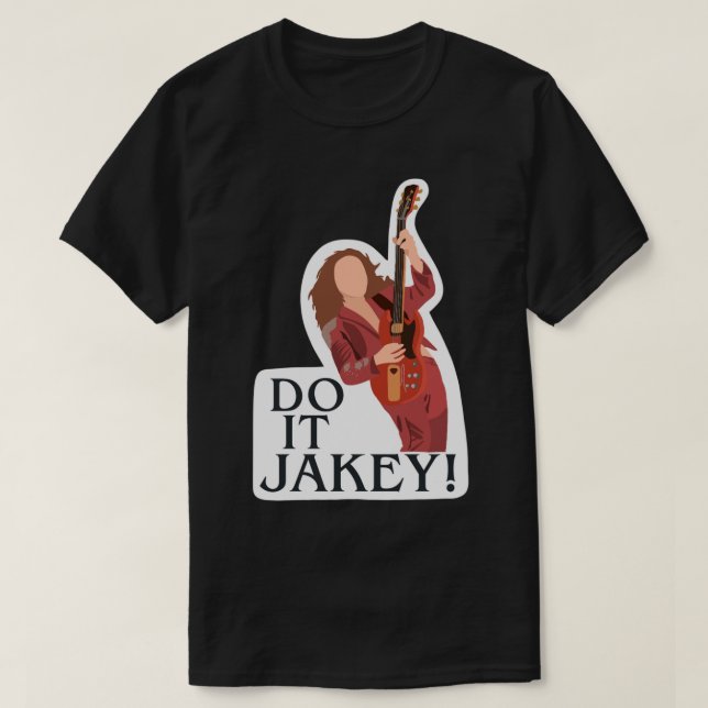 T-shirt Jake Kiszka Greta Van Fleet Sticker Copier Copier (Design devant)