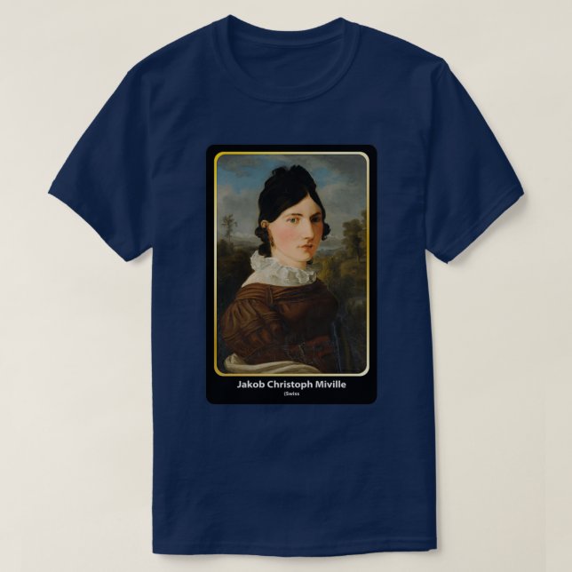 T-shirt Jakob Christoph Miville (Design devant)