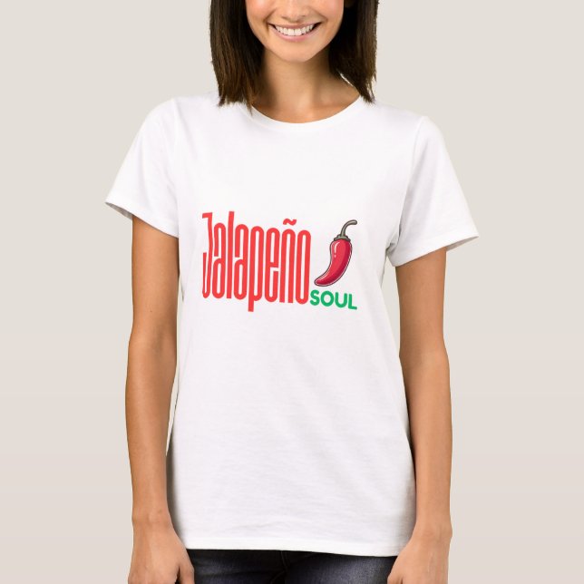T-shirt Jalapeño Soul – Spicy Spicy  (Devant)