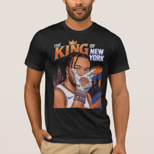 T-shirt Jalen Brunson Roi de New York Vintage Basketball