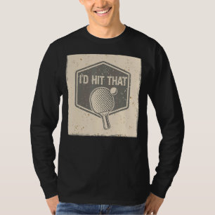T-shirt J'Allais Frapper Et Écraser Cette Ball Game Sport 
