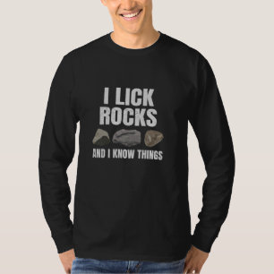 T-shirt J'Allonge Des Rochers Et Je Connais Des Choses Drô