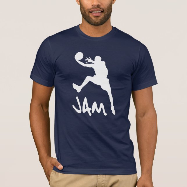 T-shirt Jam Basket-ball (Devant)