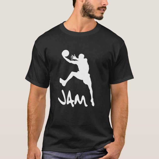 T-shirt Jam Basket-ball (Devant)