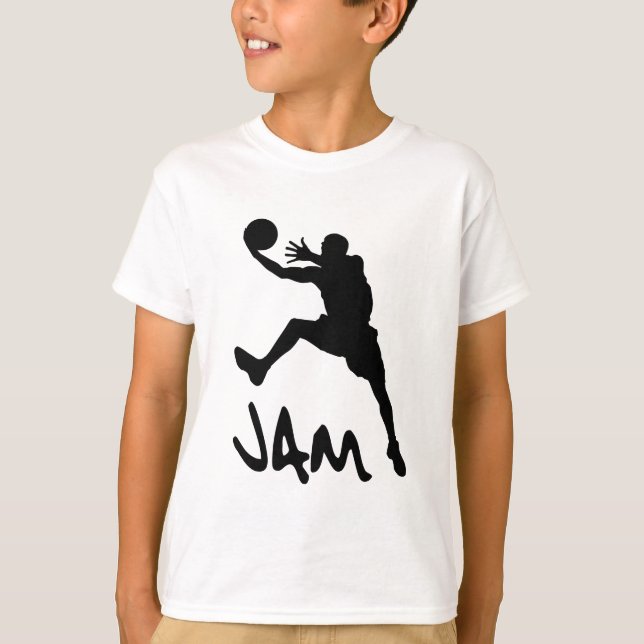T-shirt Jam Basket-ball (Devant)