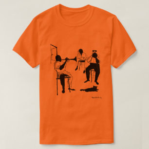 T-shirt Jam Session Jazz Vintage Illustration