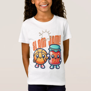 T-Shirt Jam Slam Basketball Cute Pun