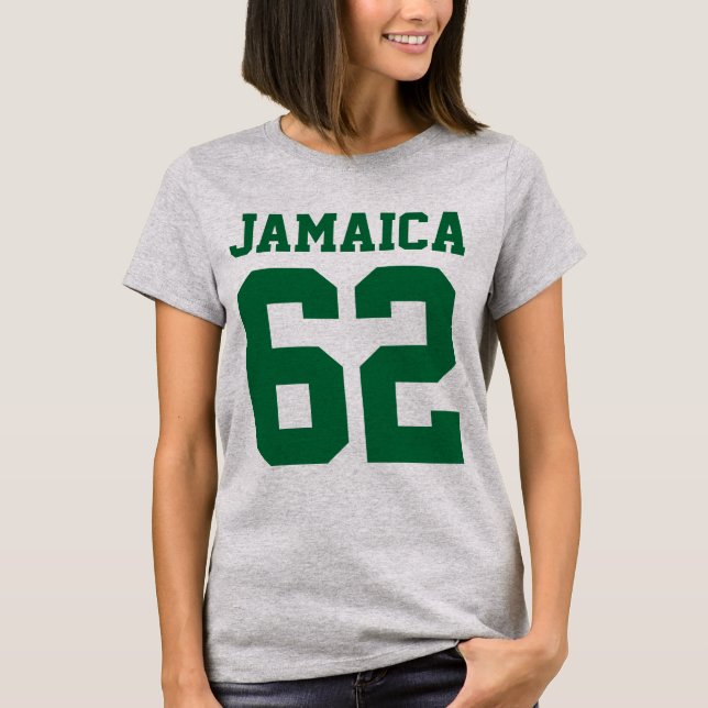 T-shirt Jamaica 62 - Proud Jamaicans - Reggae Rasta Shirt (Devant)