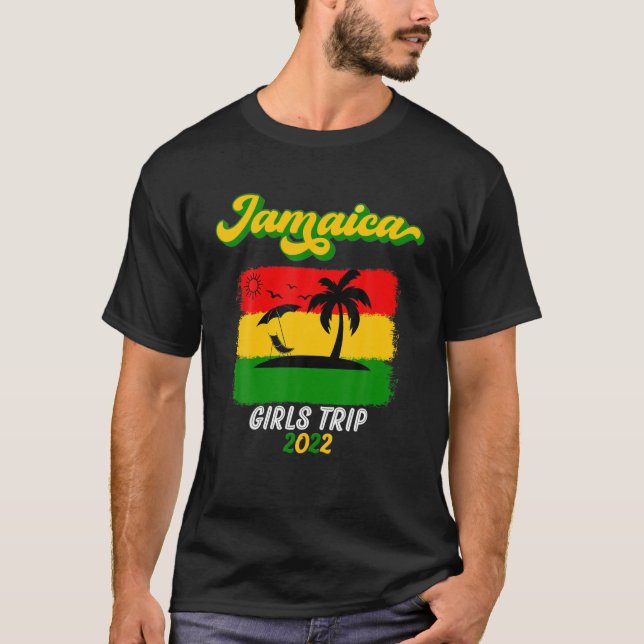 T-shirt Jamaica Caribbean Family Vacay Girls Couples Trip (Devant)