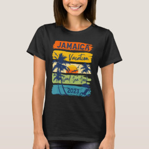 T-shirt Jamaica Caribe Vacation 2023 Family Group Summer