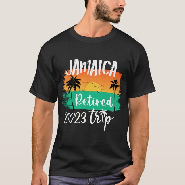 T-shirt Jamaica Retired Trip 2023 (Devant)