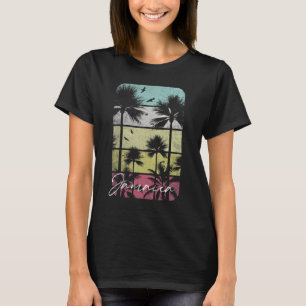 T-shirt Jamaica Retro Vintage Beach Surf Surf Cruise Su