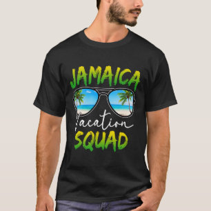 T-shirt Jamaica Vacation Squad 2025 Famille du groupe de j