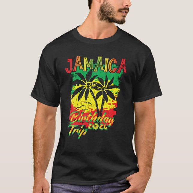 T-shirt Jamaica Vacation Trip 2024 Cruise Jamaïque Anniver (Devant)