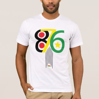 T-shirt jamaïcain d'indicatif régional 876