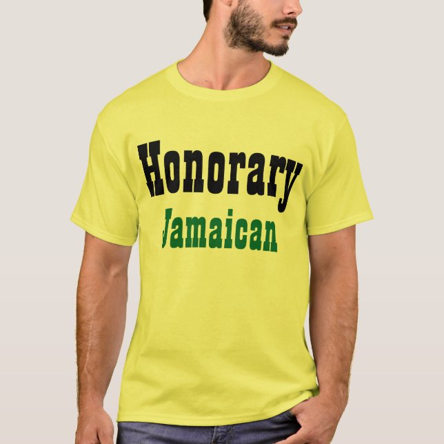 T-shirt jamaïcain honoraire (Devant)