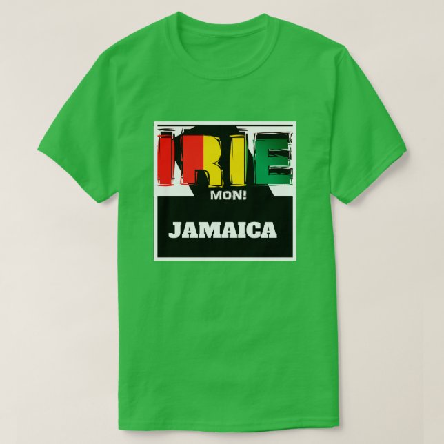 T-shirt jamaïcain Irie Mon (Design devant)