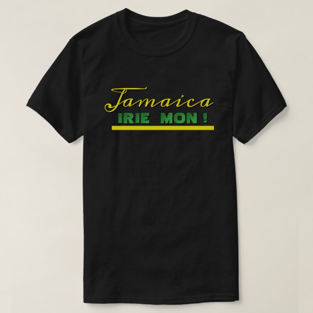 T-shirt jamaïcain Irie Mon (Design devant)