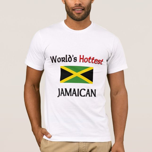 T-shirt Jamaïcain le plus chaud du monde (Devant)