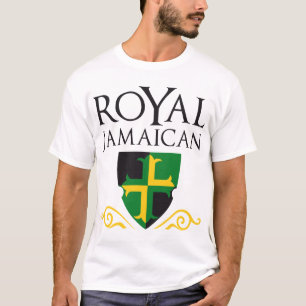 T-shirt Jamaïcain royal