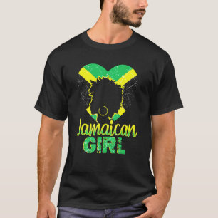 T-shirt Jamaïcaine Fier Jamaïque Femmes Vintage Jamaïque