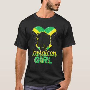 T-shirt Jamaïcaine Fier Jamaïque Femmes Vintage Jamaïque