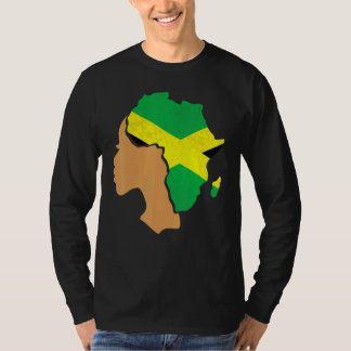 T-shirt Jamaïcaine Fier Jamaïque Femmes Vintage Jamaïque
