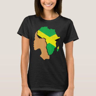 T-shirt Jamaïcaine Fier Jamaïque Femmes Vintage Jamaïque