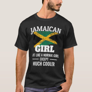 T-shirt Jamaïcaine Fille beaucoup Glacière Jamaïque Vintag