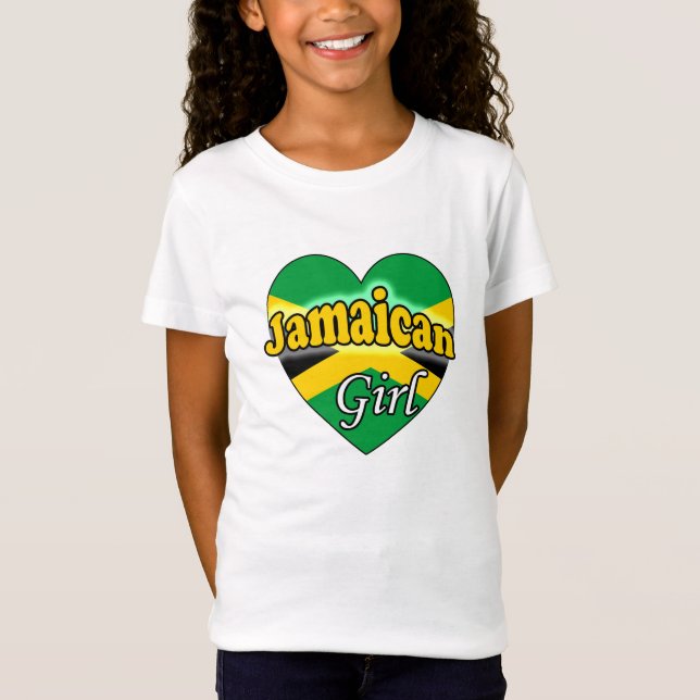 T-Shirt Jamaican Girl (Devant)