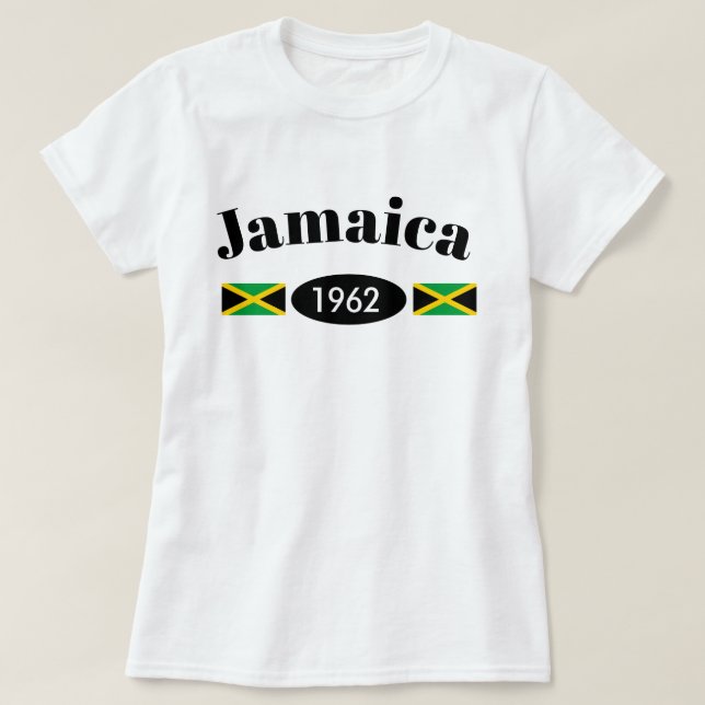 T-shirt Jamaïque 1962  - (Design devant)