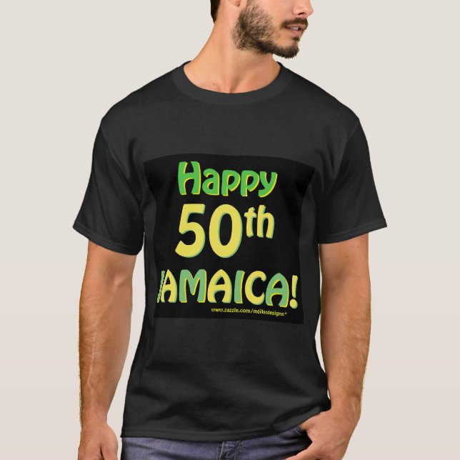T-shirt Jamaïque 50e anniversaire Tee - shirts (Devant)