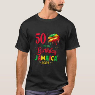 T-shirt Jamaïque 50e anniversaire Voyage filles Débardeur